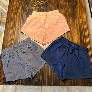 Women’s Running Shorts Lot of 3 Size Small 4-6